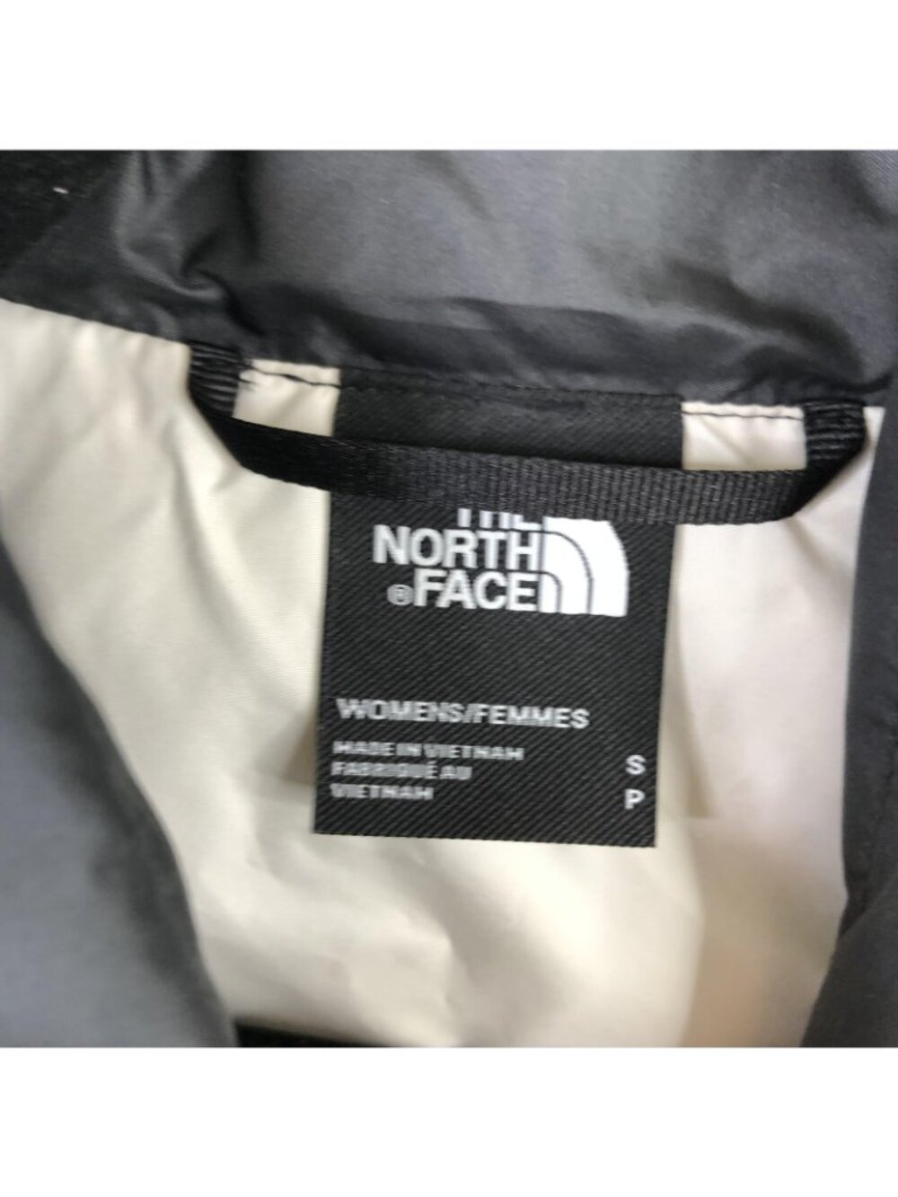 The North Face Vest Womens S White Black Puffer Oracle NetSuite Logo NWT - Picture 5 of 16